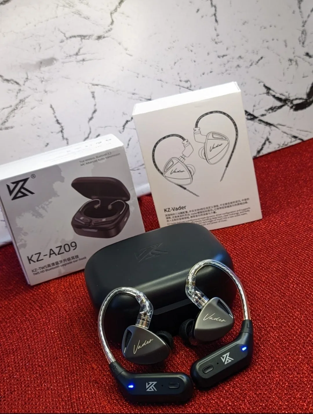 KZ AZ09 + VADER HIGH RES